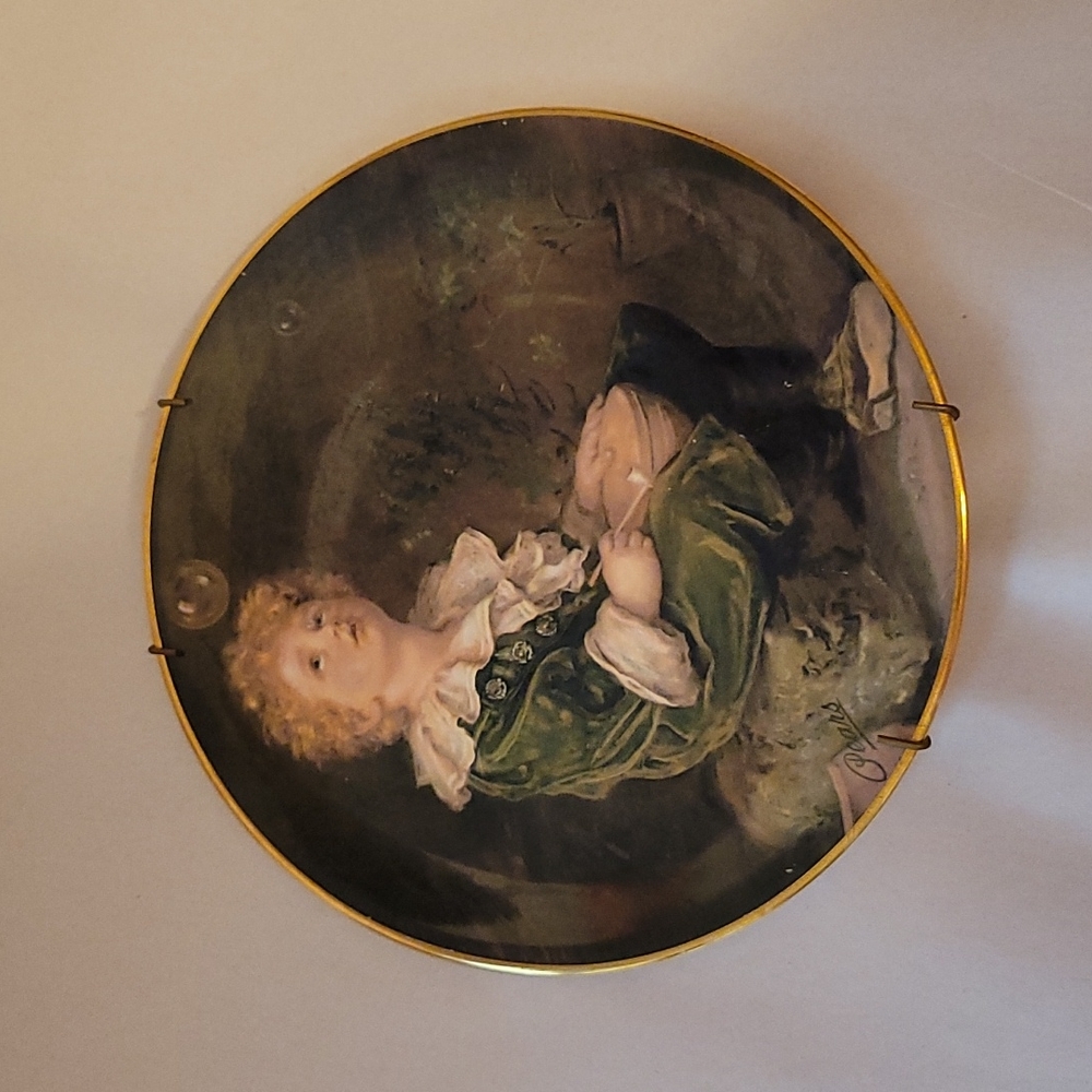 Pears Victorian Paintings "Bubbles" Decorative Plate